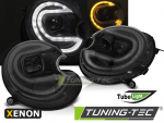 Xenon LED Tagfahrlicht Design Scheinwerfer für Mini Cooper 06-14 schwarz mit LED Blinker
